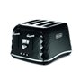 DeLonghi Pf Brillante 4 tranches pain noir de jais