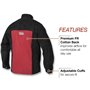 Lincoln Electric K2989 Veste de soudeur en cuir très résistant Taille XL