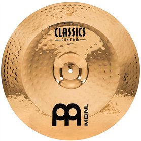 Meinl Cymbals Classics Custom Brilliant Cymbale China 18 pouces (45,72cm) pour Batterie – B12 Bronze, Finition Brillante, Fabriq Meinl Cymbals Classics Custom Brilliant Cymbale China 18 pouces (45