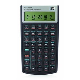 HP 10bII+ Calculatrice Financière Noir