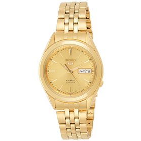 Seiko SNKL28 Montre Bracelet en Acier Inoxydable Doré