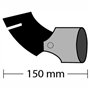 Lampa 60045 Pot d'échappement Swing-Tip 2 modèle à angle réglable max. 150 mm