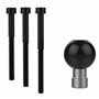 Ram Mounts RAM-B-367 M8 Support Guidon de Moto Support de Montage