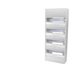 coffret hager gamma 4 x 13 modules à poser en saillie