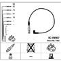 NGK 7302 Kit de câbles d'allumage