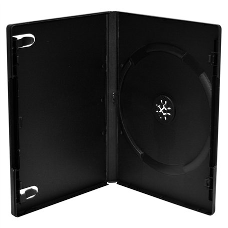MediaRange Lot de 50 boîtiers vides pour DVD Noir