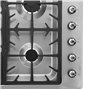 Plaque gaz Smeg PGF95-4 - 5 foyers