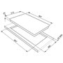 Plaque gaz Smeg PGF95-4 - 5 foyers