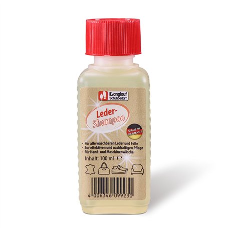 Lessive pour cuir en peau d'agneau | Flacon de 100ml pour de nombreux lavages | Lessive main & machine | Lambskin Leather Deterg