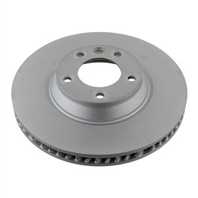 FEBI BILSTEIN 26649 Disque de frein Avant gauche Ø350mm Épaisseur: 34mm Cercle de percage -Ø: 130mm ventilé de l'intérieur