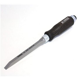 Narex Ciseaux à Bois/Bédane avec Manche en Bois pour Trous des Chevilles Ouvrières - 8 mm