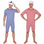 Orlob Costume Maillot de Bain pour Homme Bleu