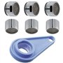 10055110 Schläfer | Aérateur de robinet pivotant universel