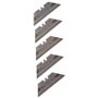 STANLEY 011800 Carbide Lot de 5 lames de couteau