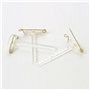 Floristrywarehouse Lot de 50 Clips pour Corsage Transparent 4