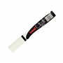 Uniball PWE5M BL Marqueur craie pour tableaux noirs Pointe Ogive Blanc Lot de 6