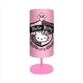 Lampe de chevet Hello Kitty Sanrio Rose 32 cm Contemporain Plastique Rose Faible Montage sur table Chambre d'enfant