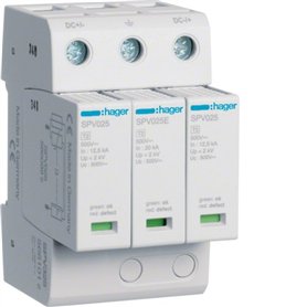 Hager spv325 – Protection parasurtenseur amnésique 40 KA 4 KV