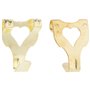 Bulk Hardware BH00084 Paquet de 25 Crochets pour cadre numéro 3 électro-laiton à fixation double