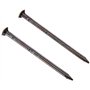 Bulk Hardware BH00084 Paquet de 25 Crochets pour cadre numéro 3 électro-laiton à fixation double
