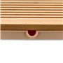 Alessi | GAG02 Planche à Pain en Bambou avec Tiroir, Marron