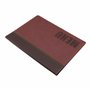 Securit Protège-menu Simili cuir de la Gamme Tendance - A5, 1 Double Insert Inclus (présente 4 Pages A5)