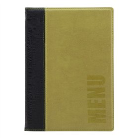 Securit Protège-menu Simili cuir de la Gamme Tendance - A5