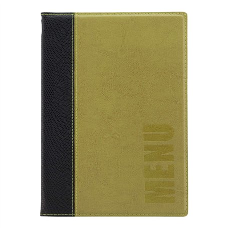 Securit Protège-menu Simili cuir de la Gamme Tendance - A5