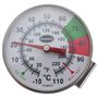 Brannan Thermomètre à lait mousseux avec sonde en acier inoxydable 175 mm et clip Barista Café