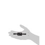 Bulk Hardware BH00403 Paquet de 2 - Taquets d'amarrage poli 100 mm Noir