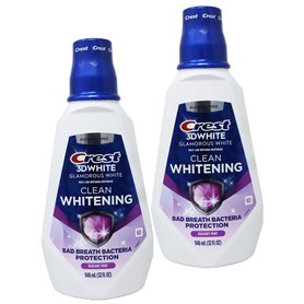 Crest - 3D White Glamorous White - Multi- Soins Blanchissant - Parfums Menthe Fraiche