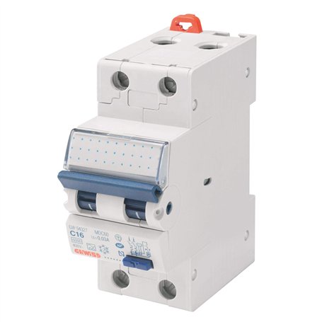 Gewiss GW94020 Accessoire Couteau électrique 230 V (32A 6000 A Bleu Blanc)