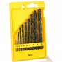 DeWalt - Série 338 HSS-R DIN Jobber Foret à métal (Lot de 10) Taille unique Multicolore - DT5911-QZ