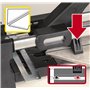 wolfcraft 5559000 - TC 460 Coupe-carrelage Manuel - Épaisseur du carrelage 4-10 mm - Longueur de coupe max 460 mm - Molette en c