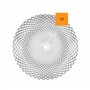 Nachtmann Rumba 0089995-0 Lot de 2 assiettes de présentation rondes en cristal 32 cm