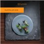 Nachtmann Rumba 0089995-0 Lot de 2 assiettes de présentation rondes en cristal 32 cm
