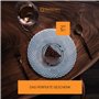 Nachtmann Rumba 0089995-0 Lot de 2 assiettes de présentation rondes en cristal 32 cm