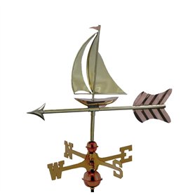 Good Directions Girouette 8803PR en cuivre Poli avec Support de Toit
