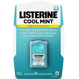 Listerine Pocketpaks Cool Mint Breath Strips