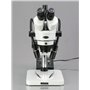 7 X -90 X microscope stéréo d'inspection trinoculaire à Puissance de zoom + col de cygne lumières LED