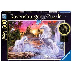 Ravensburger - 14873 - Puzzle - Star Line Belles Licornes - 500 pièces