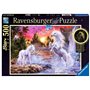 Ravensburger - 14873 - Puzzle - Star Line Belles Licornes - 500 pièces