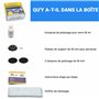 Glass Polish Kit de Polissage de Pare-Brise - Réparation de Verre Automobile Bricolage de 50 mm - Élimine Les Dommages des Essui