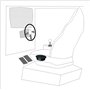 Bassshaker Transducteur Acoustique pour Home cinéma, Playseats + thérapie de Reckhorn