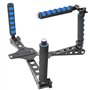Neewer 10036972 Kit de Stabilisation Epaule en Alliage d'Aluminium Pliable DSLR Rig Film Kit pour Canon Nikon Sony Fujifilm Olym