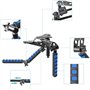 Neewer 10036972 Kit de Stabilisation Epaule en Alliage d'Aluminium Pliable DSLR Rig Film Kit pour Canon Nikon Sony Fujifilm Olym