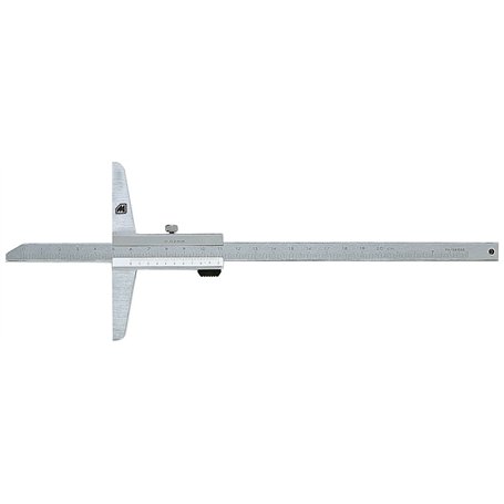 Metrica 10151 Jauge de profondeur chromé 200 mm