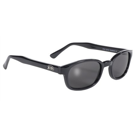 Pacific Coast Lunettes de soleil KD's Biker (monture noire/verres fumés) 2010 Taille Unique