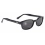 Pacific Coast Lunettes de soleil KD's Biker (monture noire/verres fumés) 2010 Taille Unique