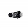 Simoni Racing Pommeau de Vitesse Skeletor - Noir/Chrome